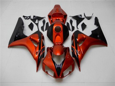 Carénage CBR 1000 RR 2006-2007 - Orange Noir
