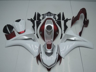 Carénage CBR 1000 RR 2008-2011 - Rouge Blanc et Argent