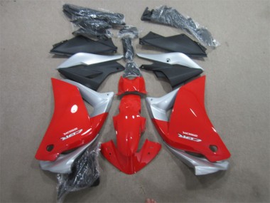 Carénage CBR 125 R 2011-2013 - Rouge Argent Noir