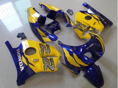 Carénage CBR 250 RR MC22 1991-1998 - Bleu Jaune