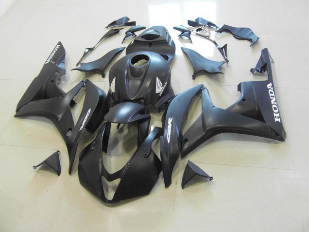Carénage CBR 600 RR 2007-2008 - Noir Mat Courses Version