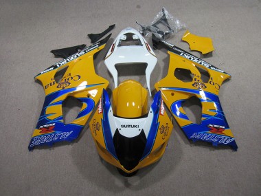 Carénage GSXR 1000 K3 2003-2004 - Jaune Bleu Corona Extra