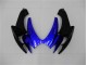 Carénage GSXR 600 / 750 K6 2006-2007 - Bleu Noir