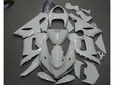 Carénage ZX6R 2005-2006 - Blanc