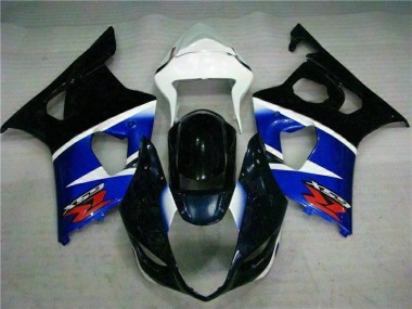 Kit Carénages Complet GSXR 1000 K3 2003-2004 - Noir Bleu